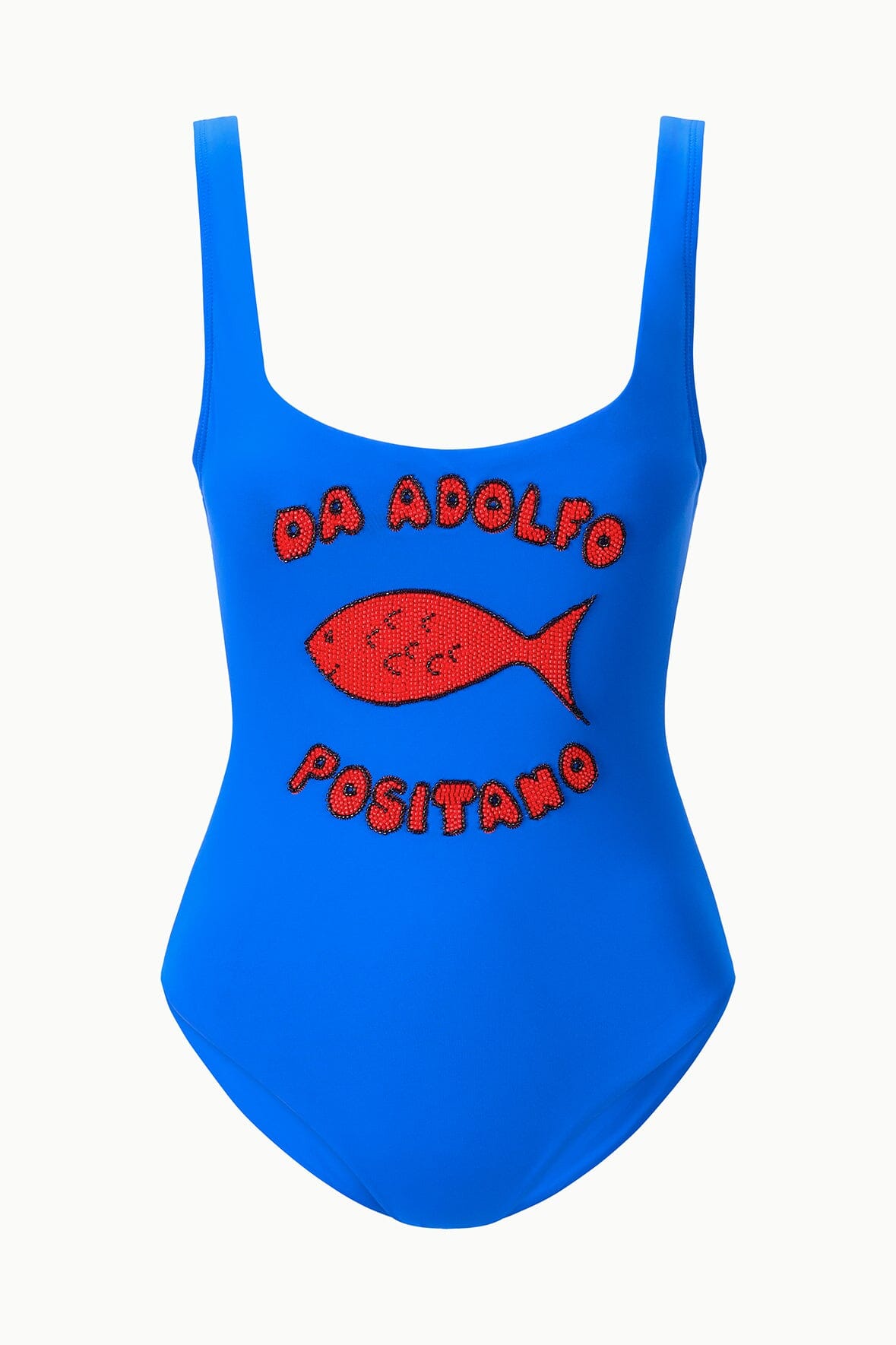 Lea One Piece Da Adolfo Blue | STAUD New