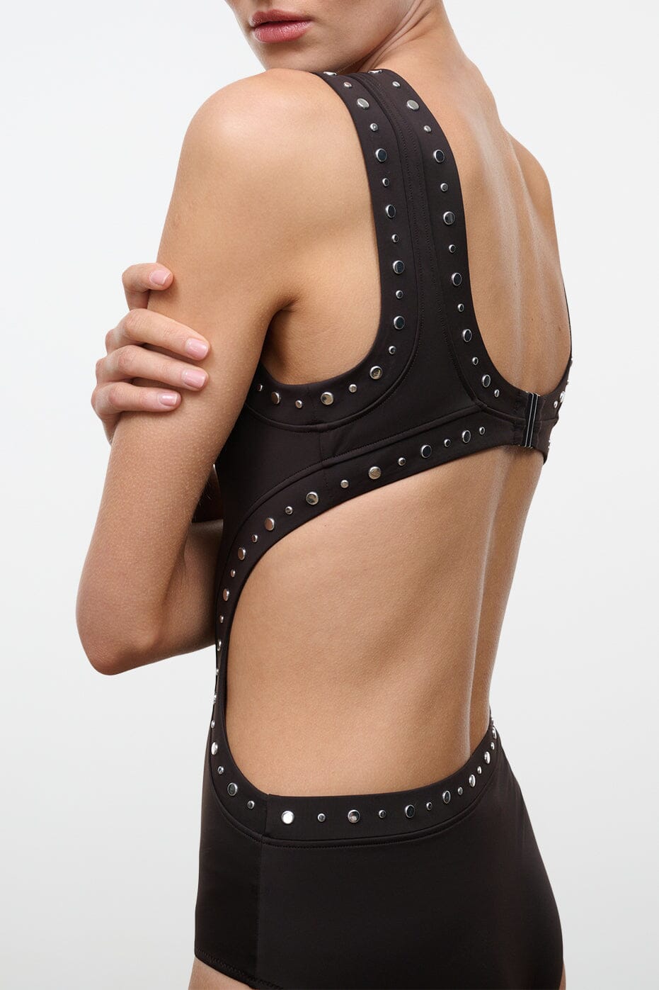 Dolce One Piece Espresso Studs | STAUD Customer Favorite