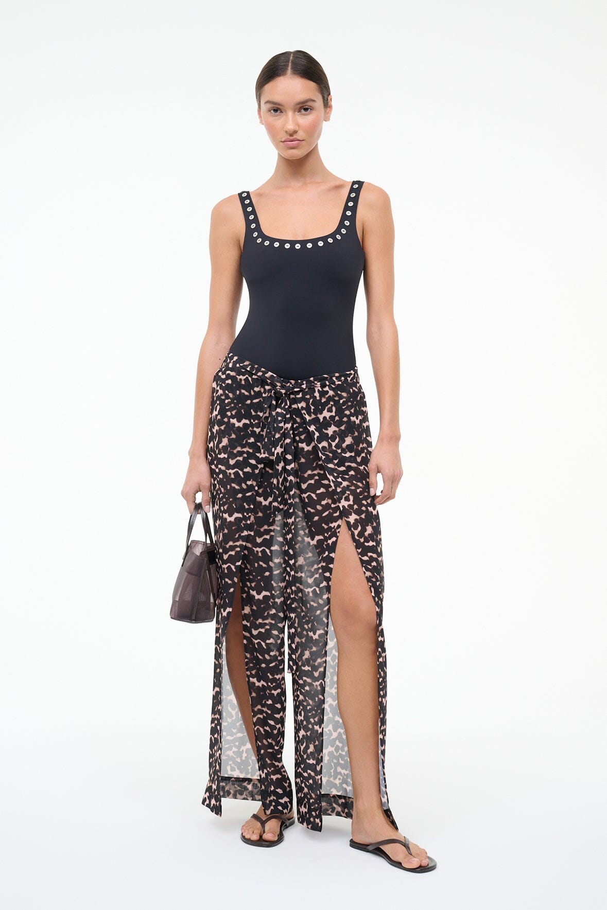 Lea One Piece Black | STAUD Everyday