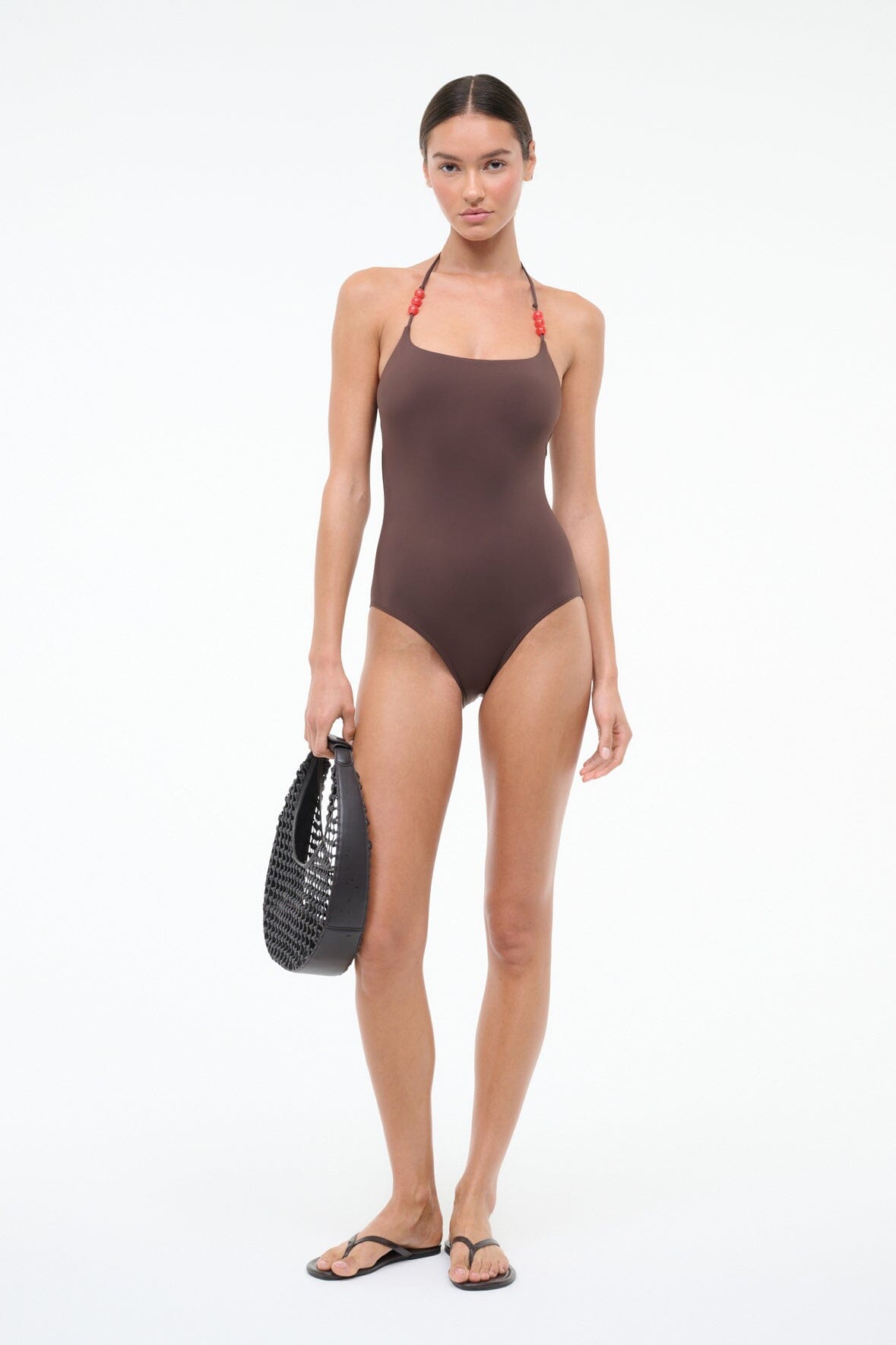 Laird One Piece Dark Chocolate Flame | STAUD Hot Sale