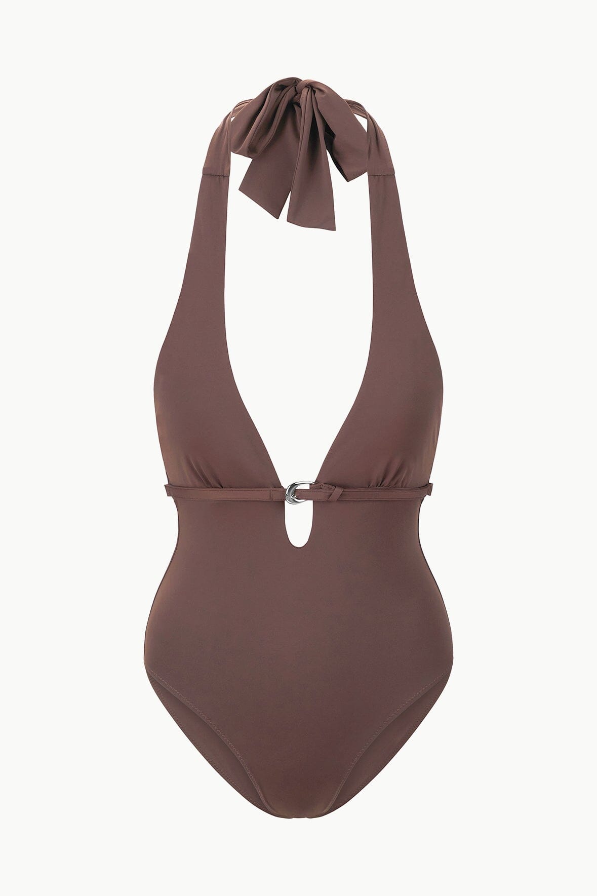 La Jolla One Piece Dark Chocolate | STAUD Essential