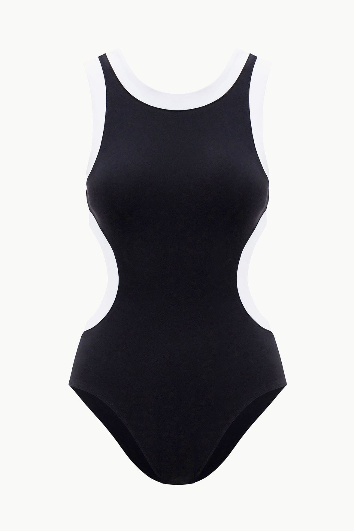 Dolce One Piece Black White 2 | STAUD Best Seller
