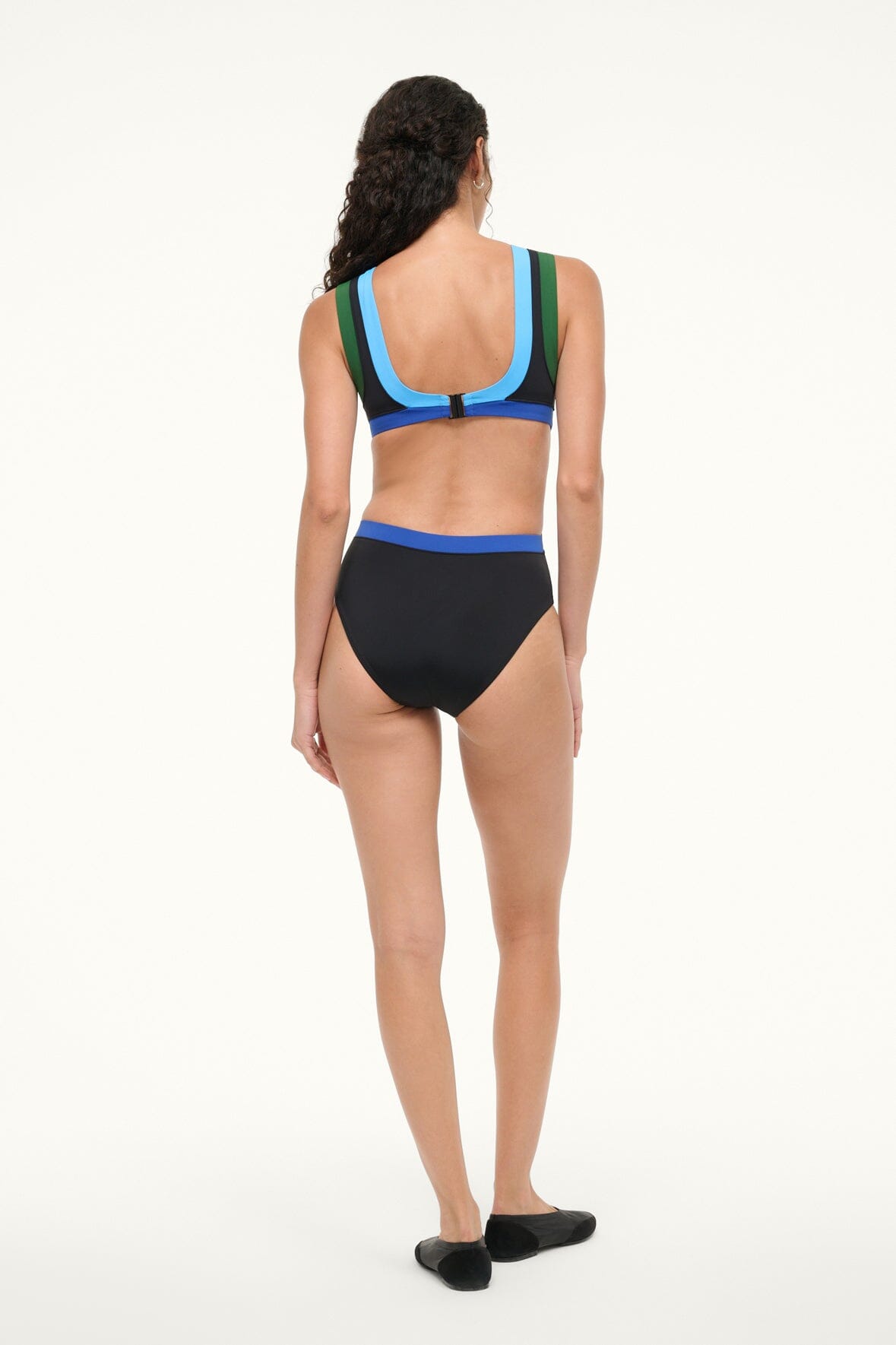 Dolce One Piece Black Colorblock | STAUD Customer Favorite