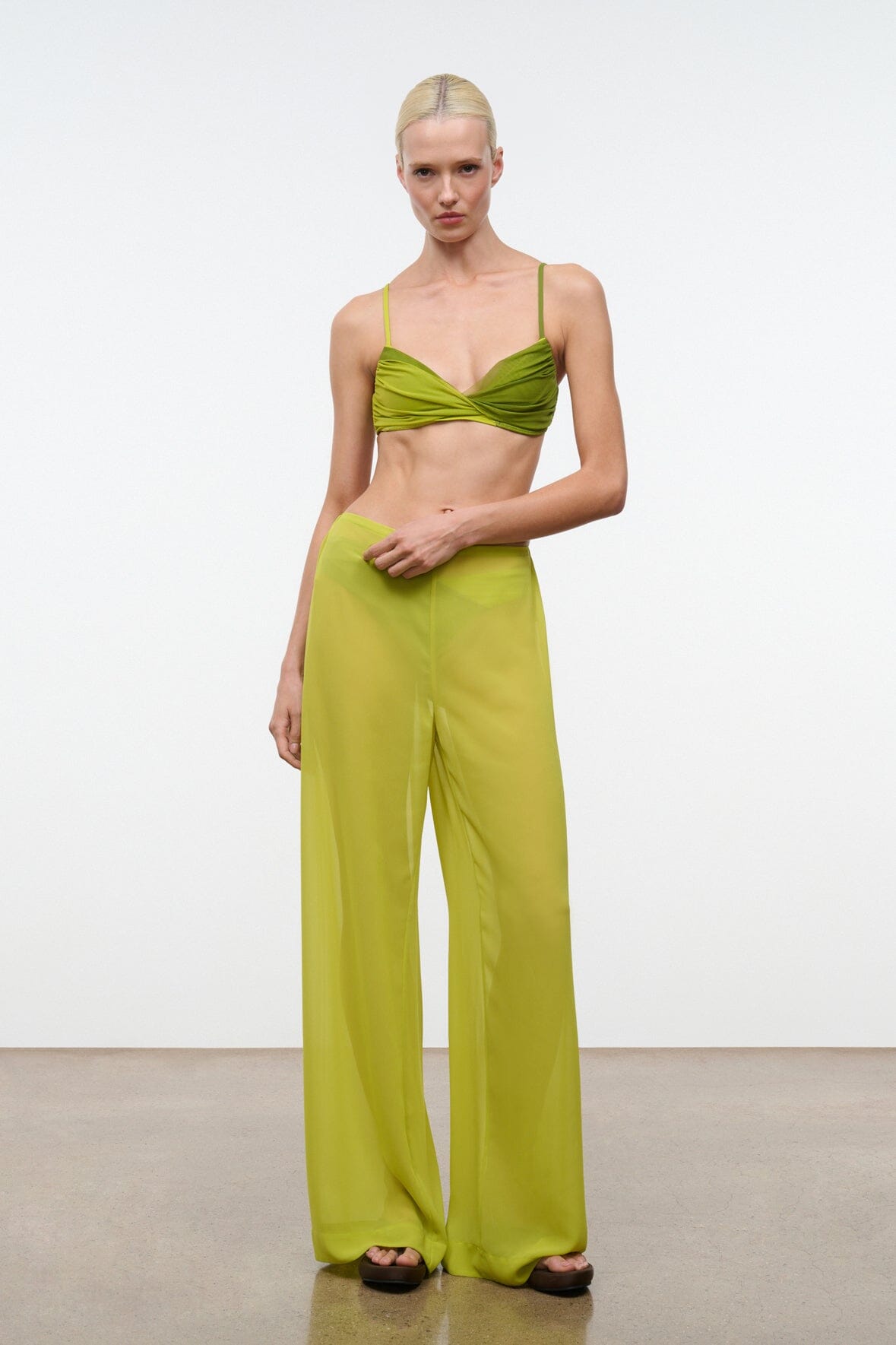 Stroll Pant Citron | STAUD Great Value