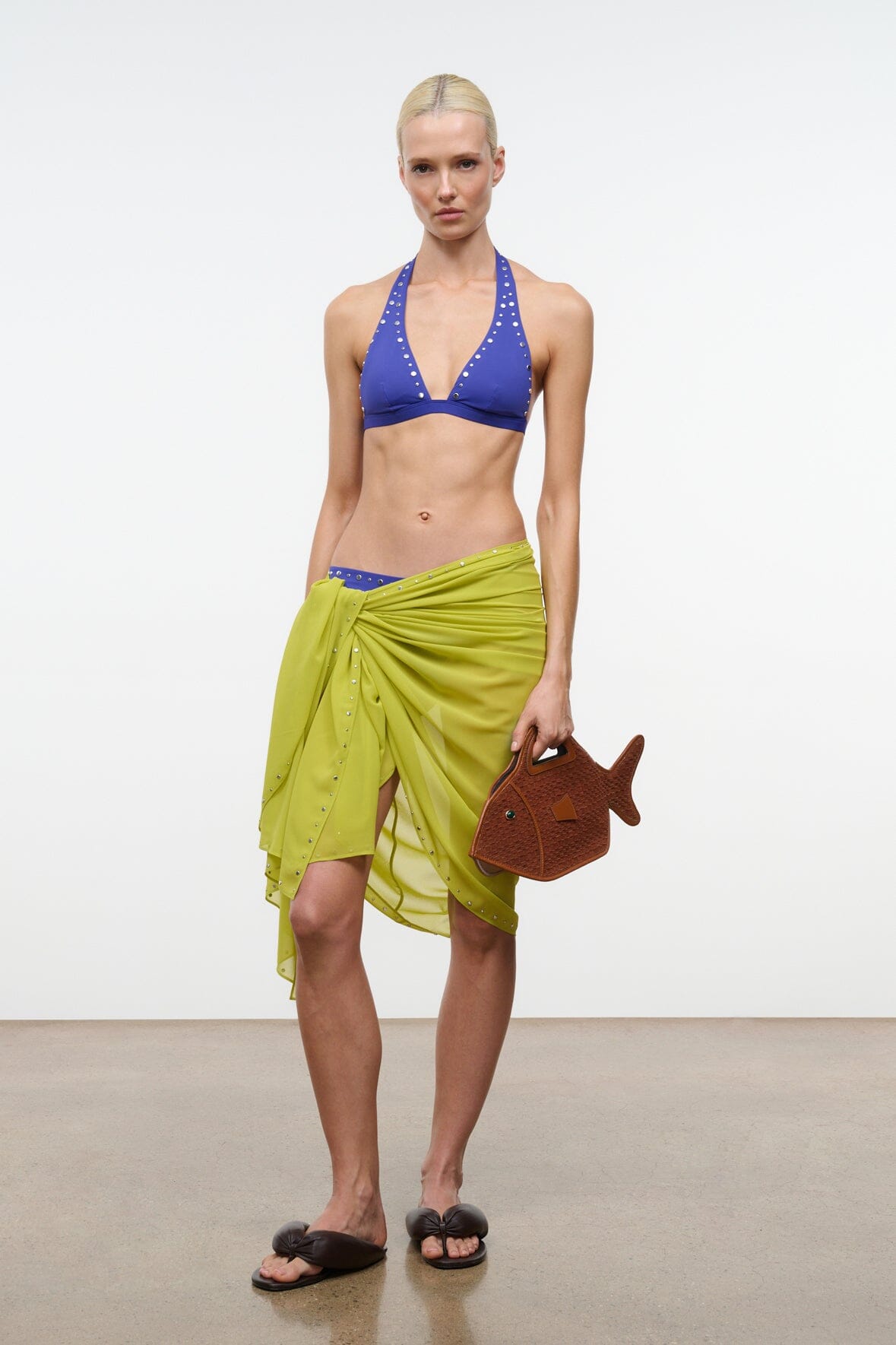 Inlet Sarong Citron Studs | STAUD Great Value