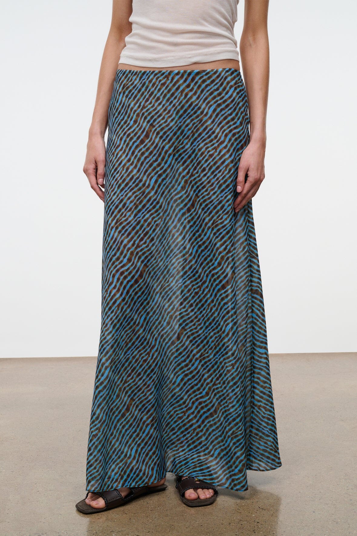 Velma Skirt Tidal Shell | STAUD Special Offer