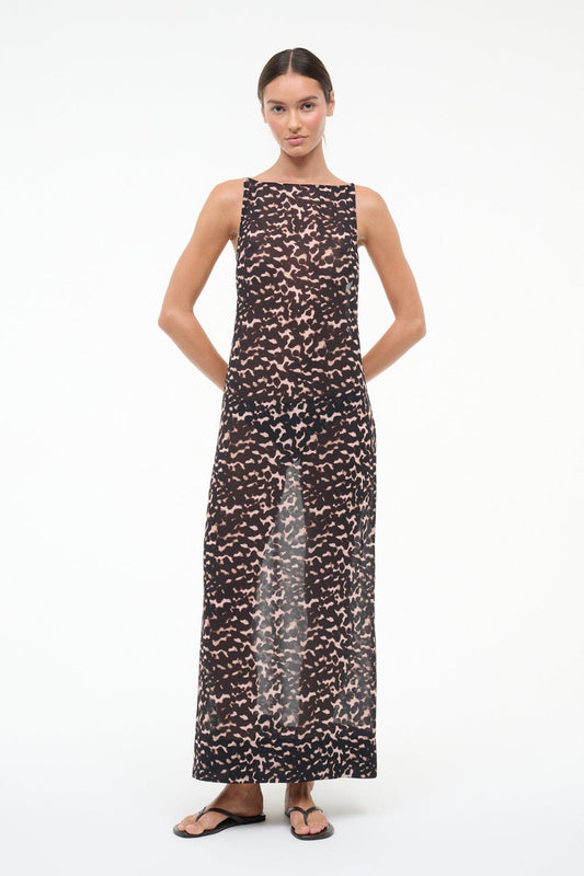 Yuca Dress Tortoise | STAUD Classic