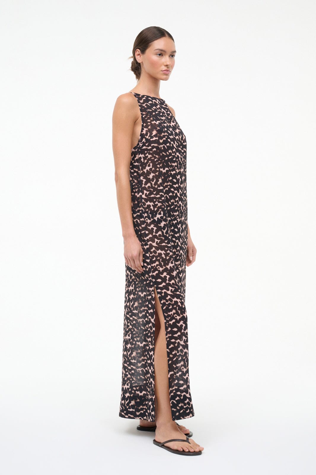 Yuca Dress Tortoise | STAUD Classic