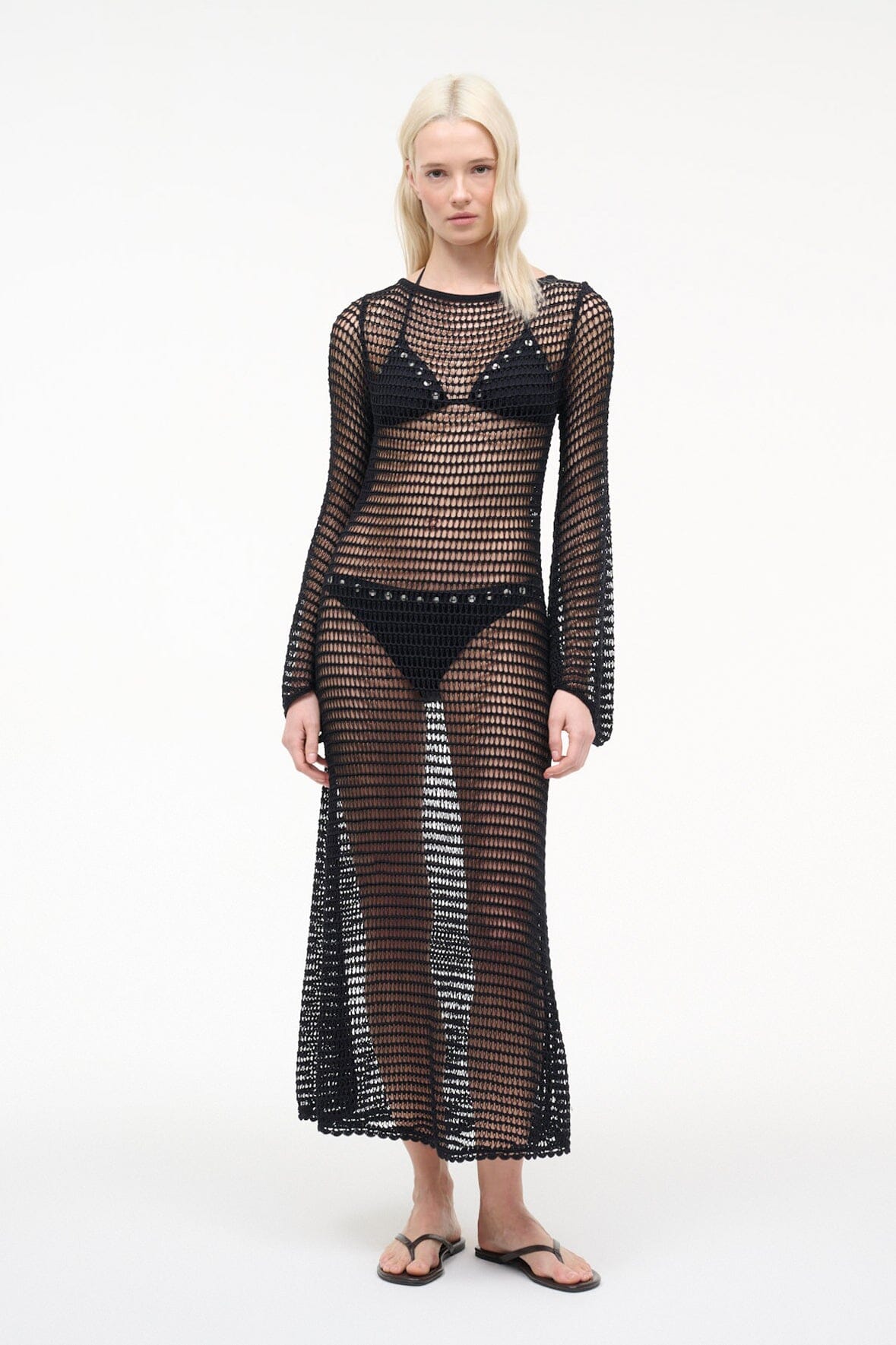 Lorena Dress Black | STAUD Great Value