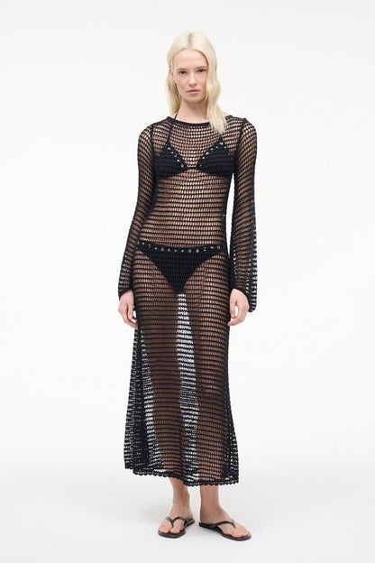 Lorena Dress Black | STAUD Great Value