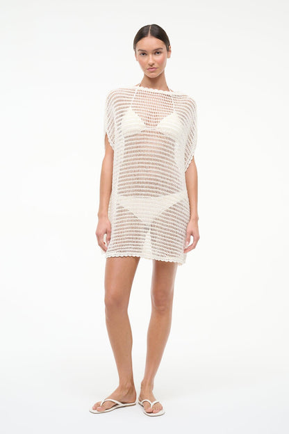 Oriya Dress Ivory | STAUD Value