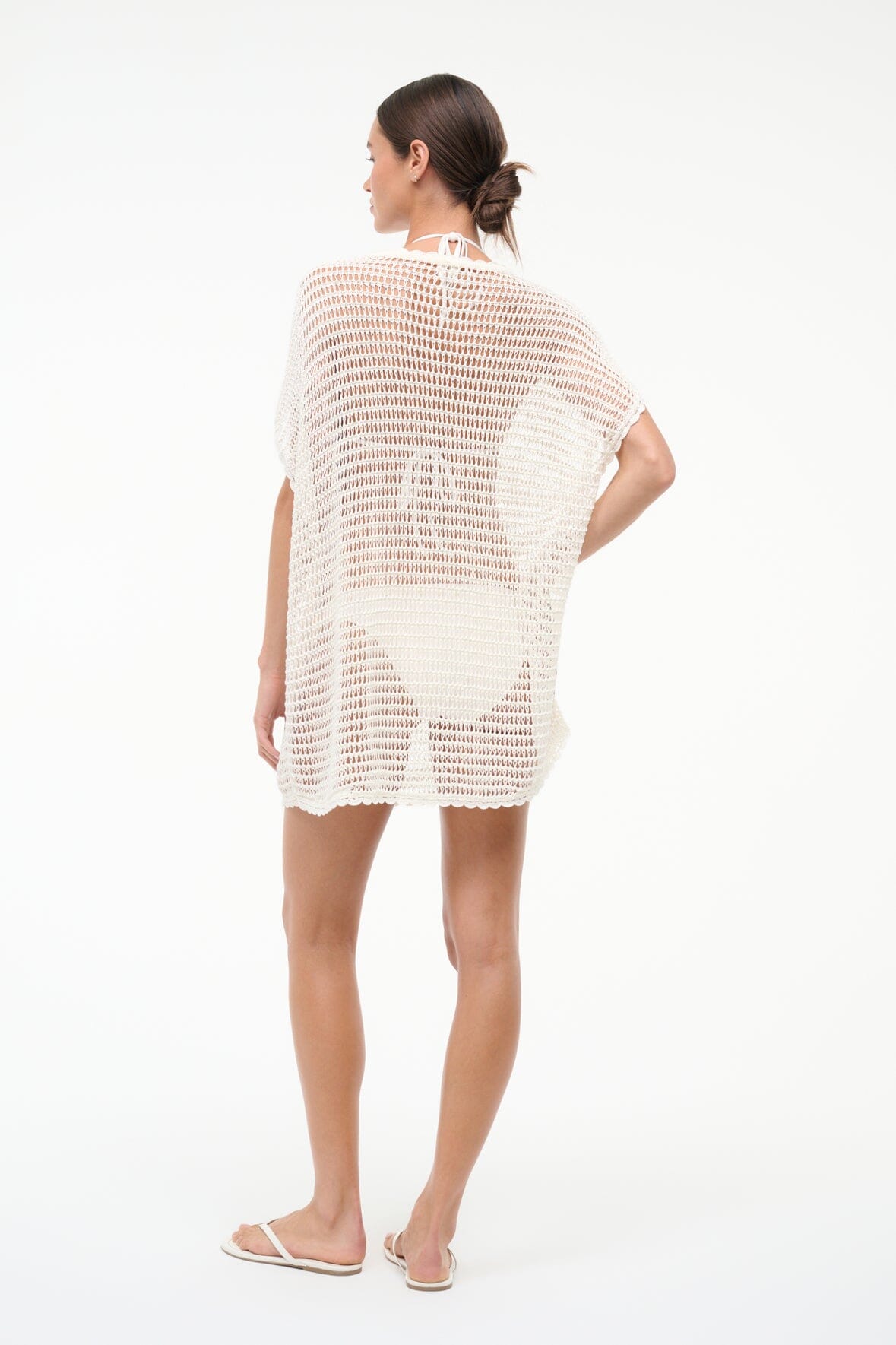 Oriya Dress Ivory | STAUD Value