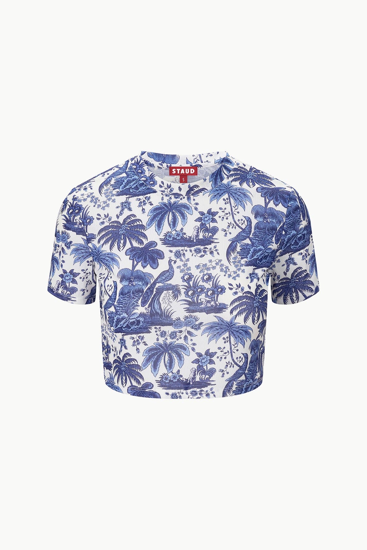 Fernanda Top Blue Toile | STAUD Great Value