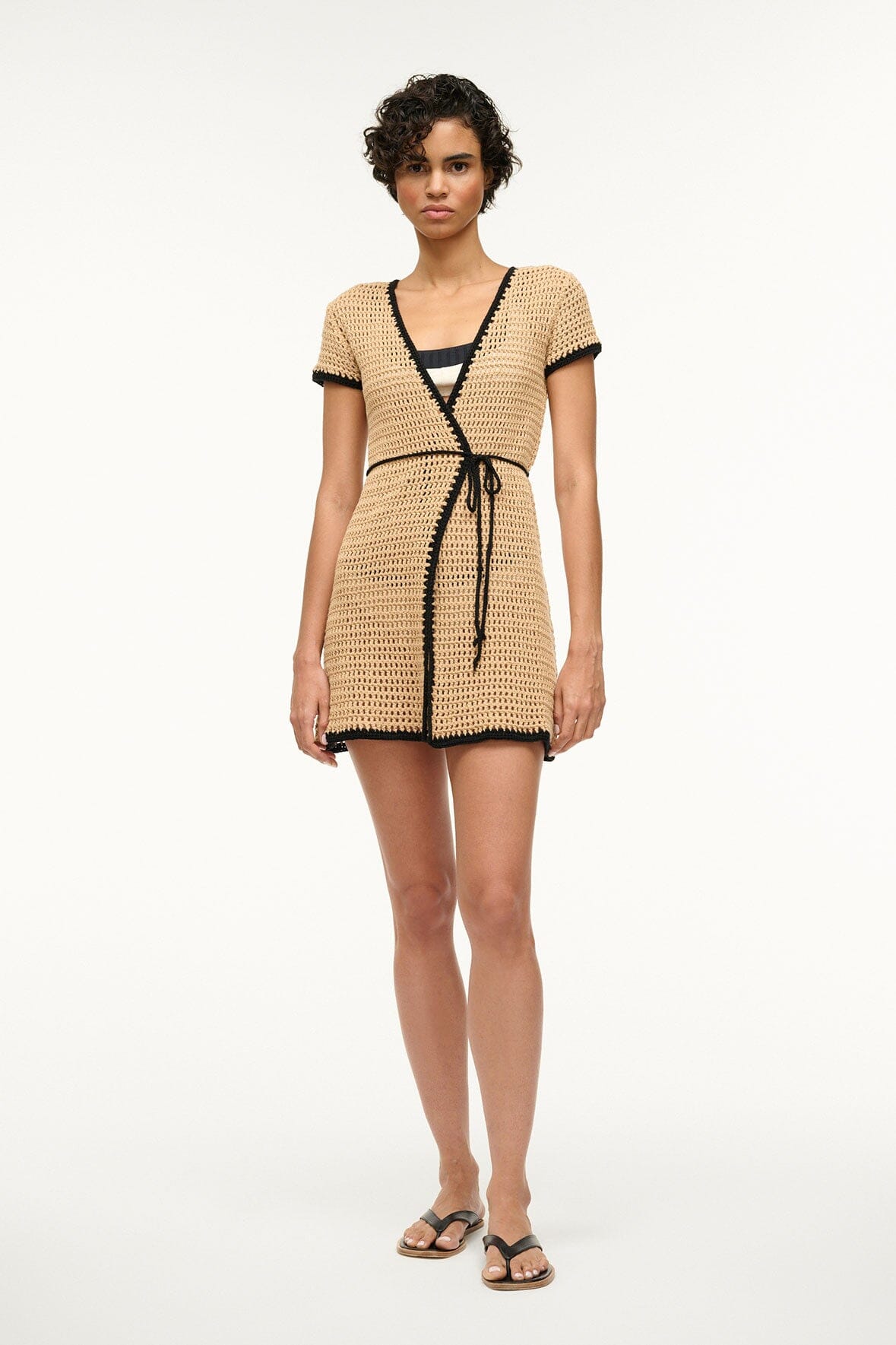 Spritz Coverup Dress Natural | STAUD Sale