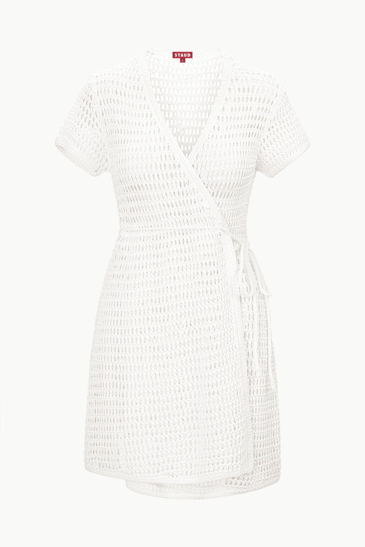 Spritz Dress Ivory | STAUD Best Seller