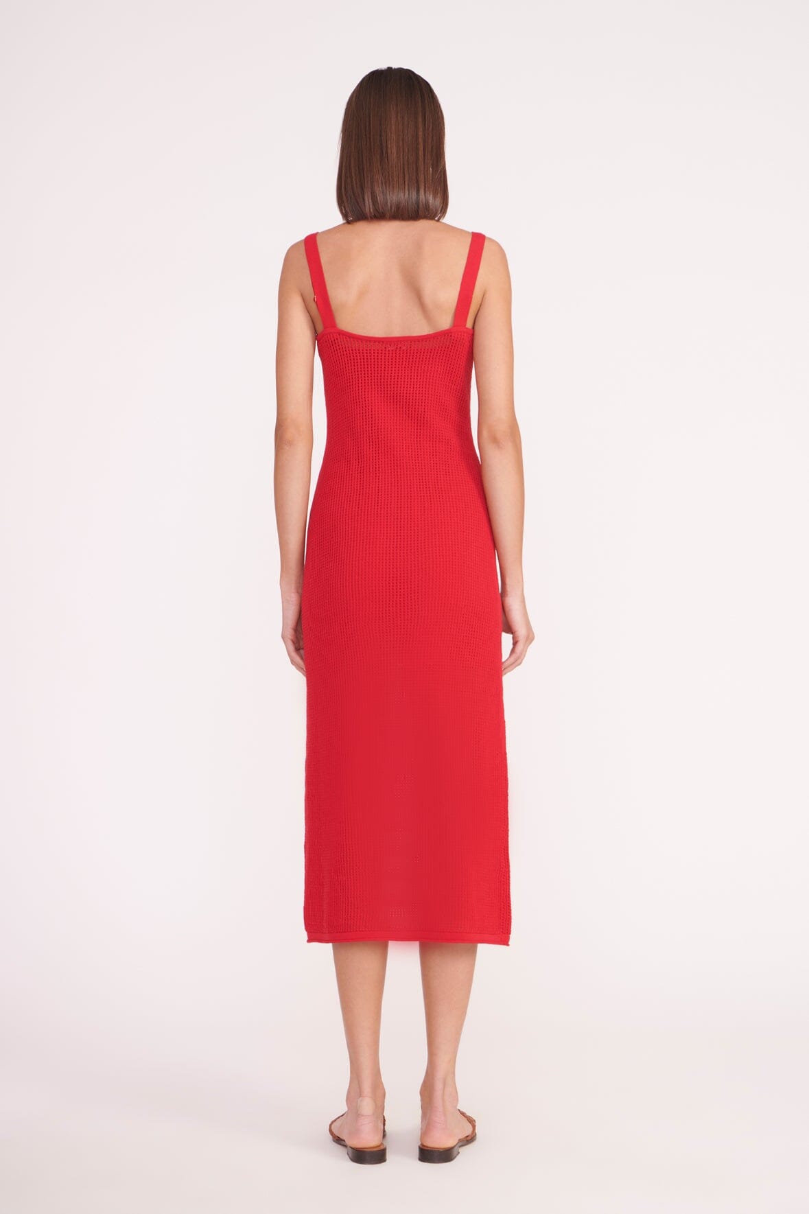 Jessica Dress Ruby | STAUD Recommended