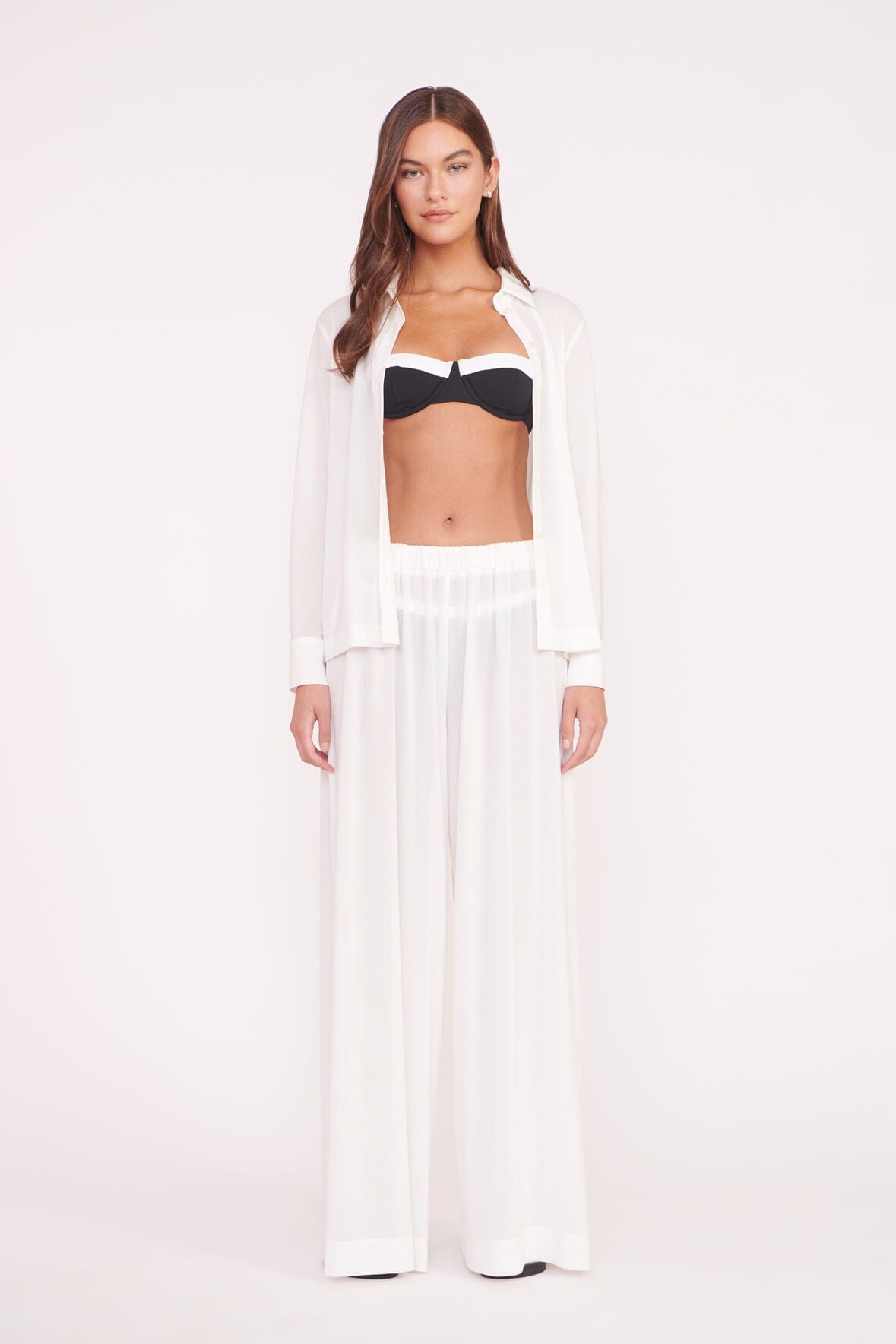 Marza Pant White | STAUD Essential