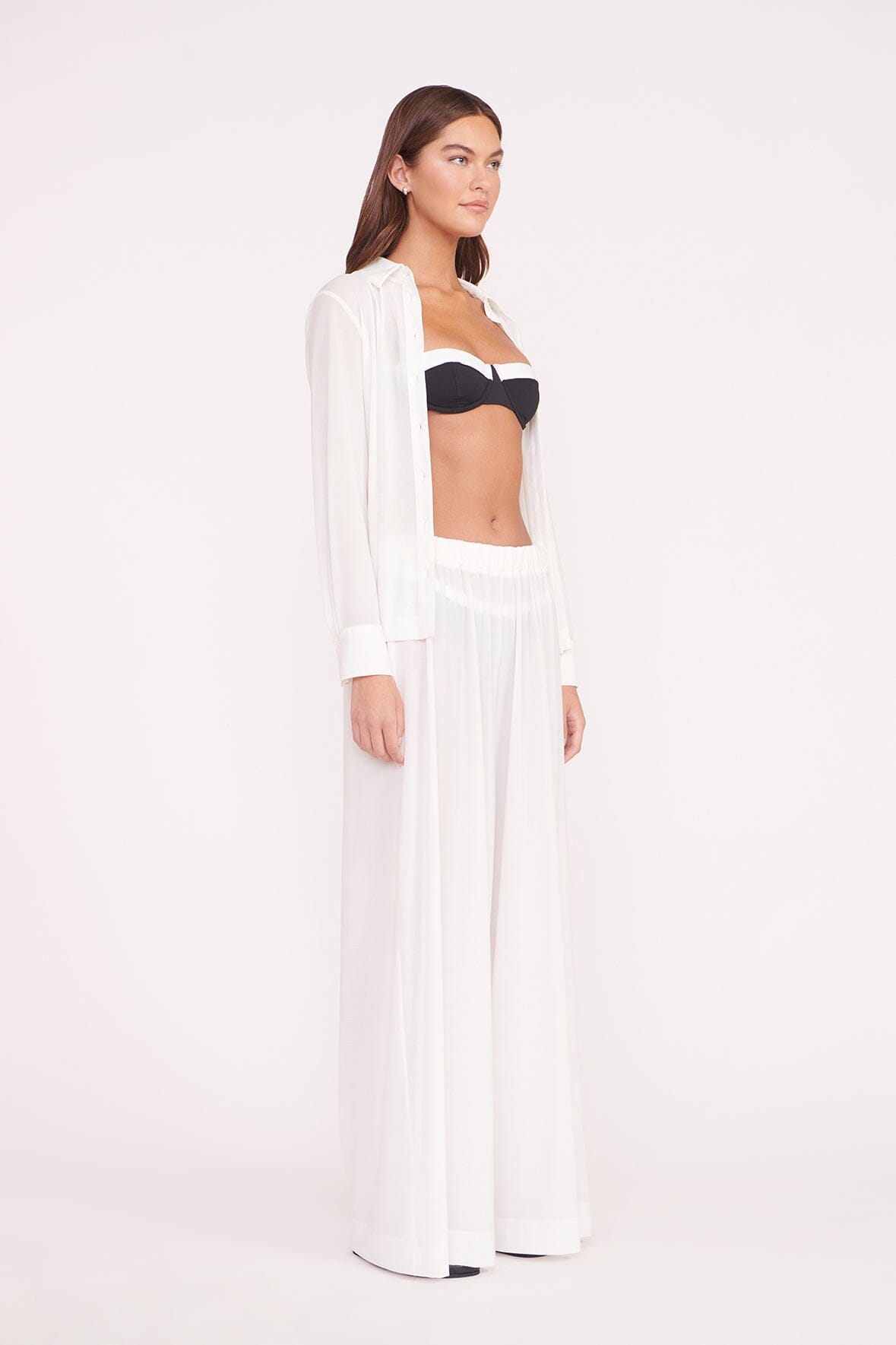Marza Pant White | STAUD Essential