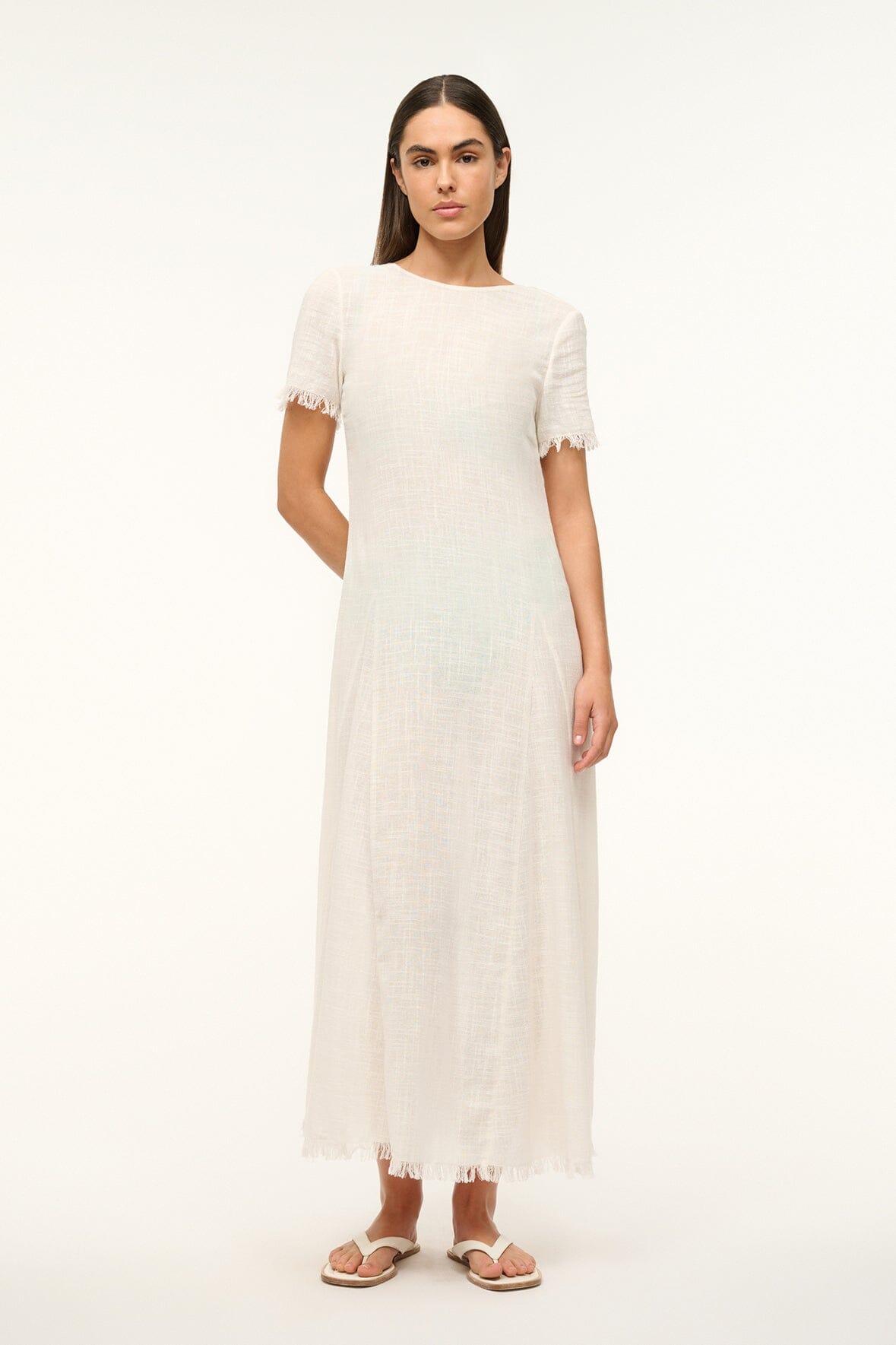 Le Havre Dress Buttercream | STAUD Hot Sale