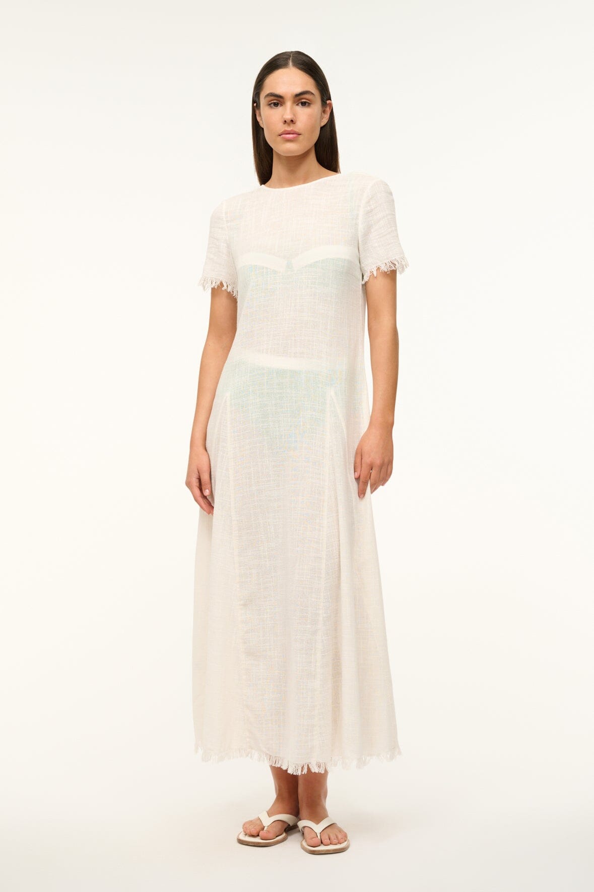 Le Havre Dress Buttercream | STAUD Hot Sale