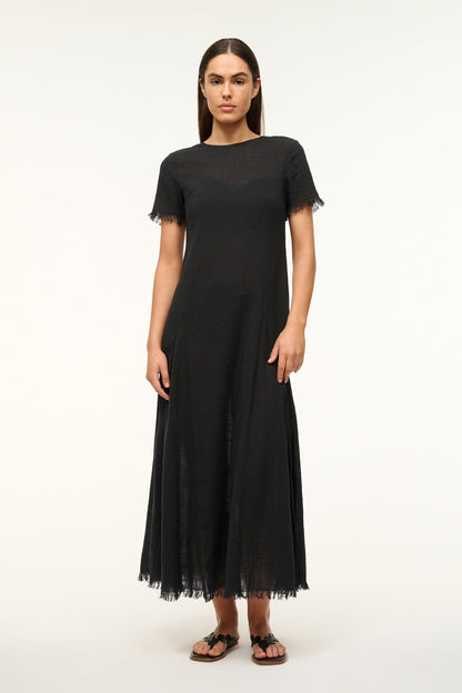 Le Havre Dress Black | STAUD Value