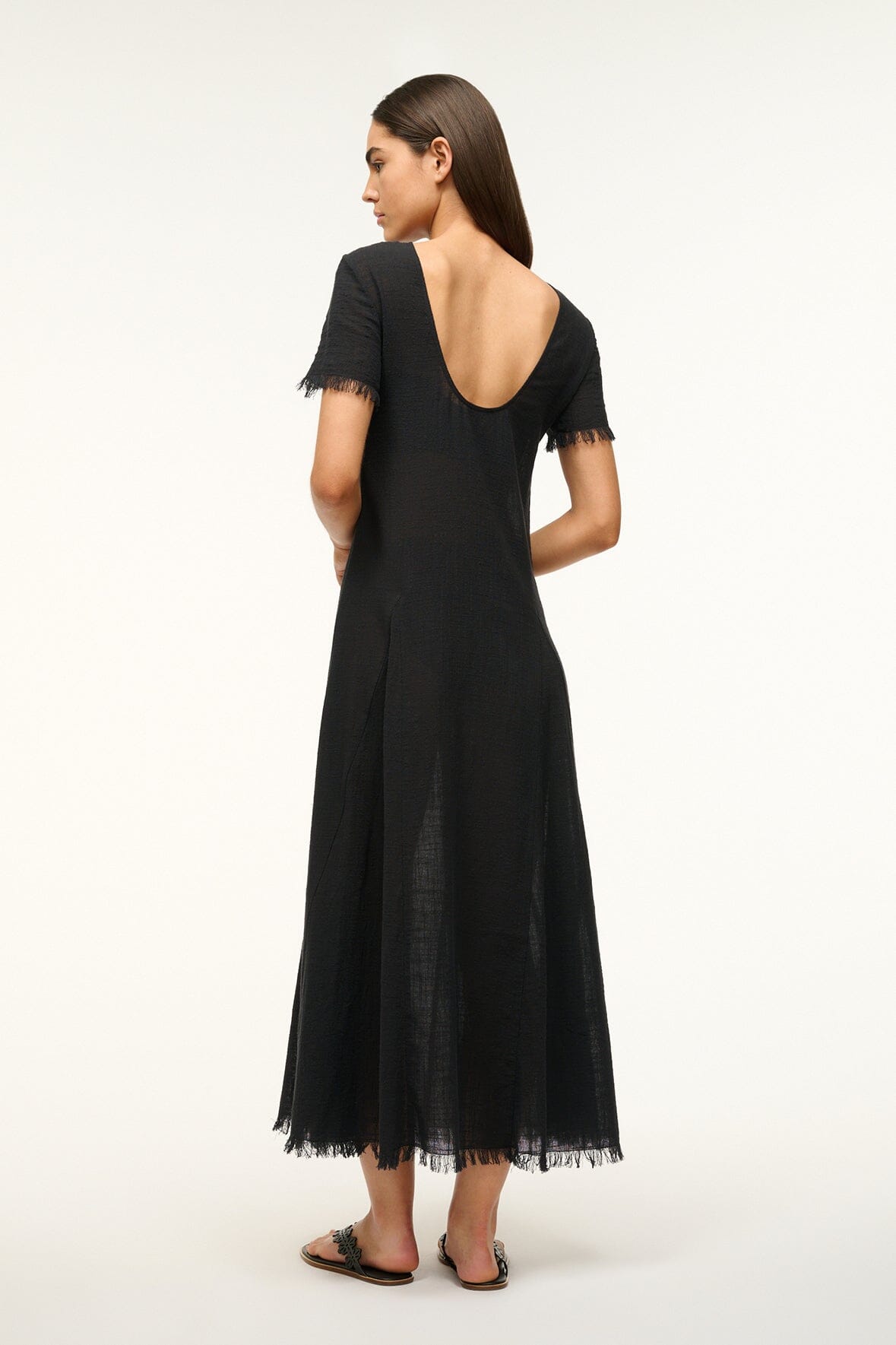 Le Havre Dress Black | STAUD Value