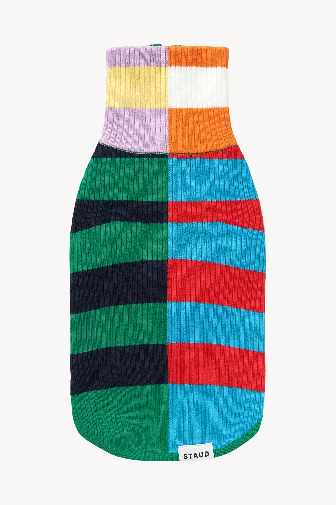 Pet Hampton Sweater - Cabana Stripe Multi | STAUD Discount