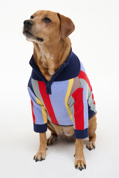 Pet Hampton Sweater Market Stripe | STAUD Hot Sale