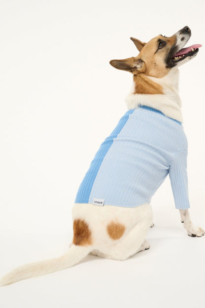 Pet Shoko Sweater - Periwinkle Multi | STAUD Exclusive