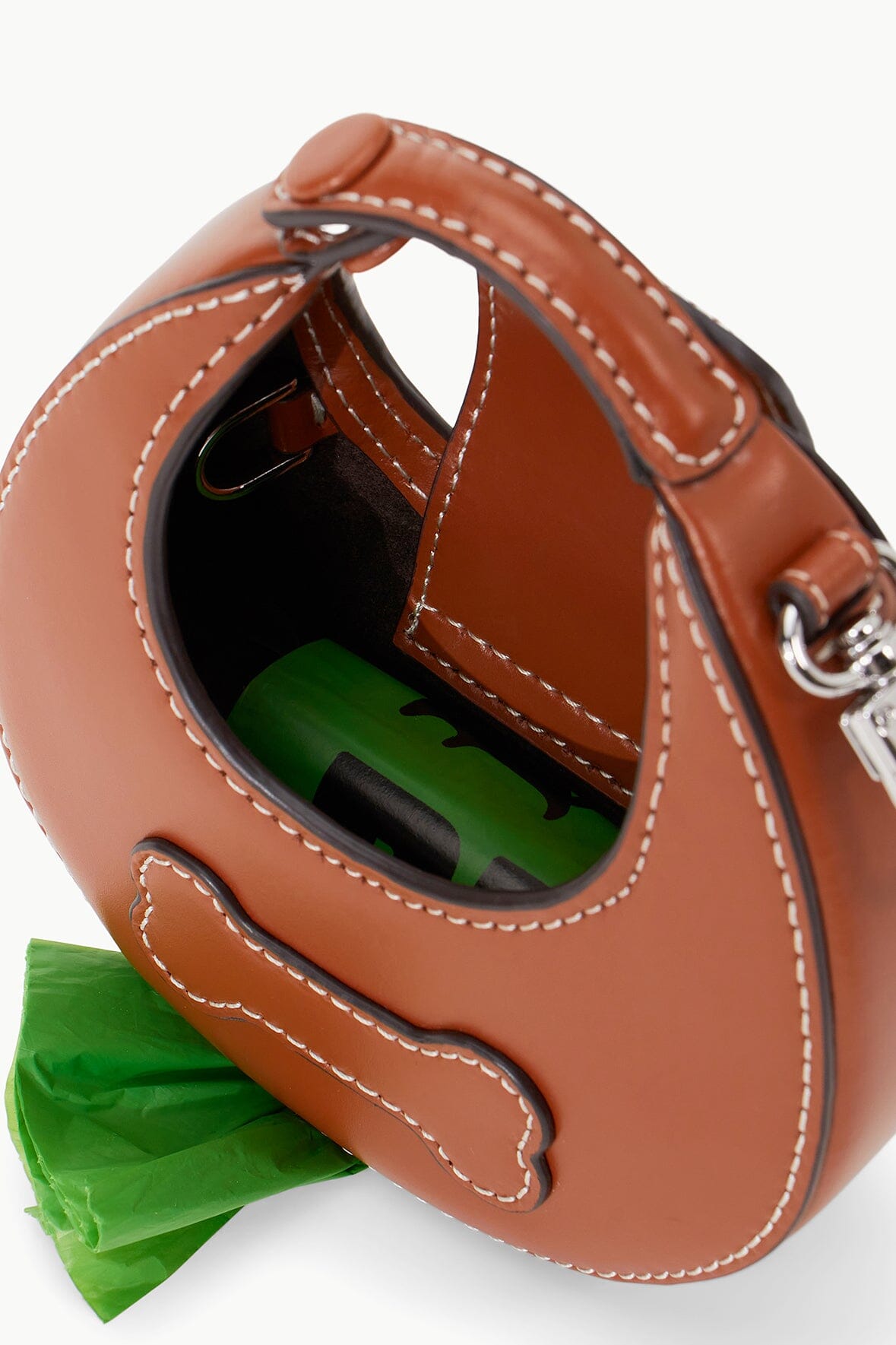 Micro Moon Pet Bag - Tan | STAUD Best Price