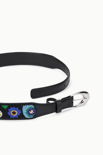 Moon Buckle Belt Beaded Millefiore | STAUD Premium