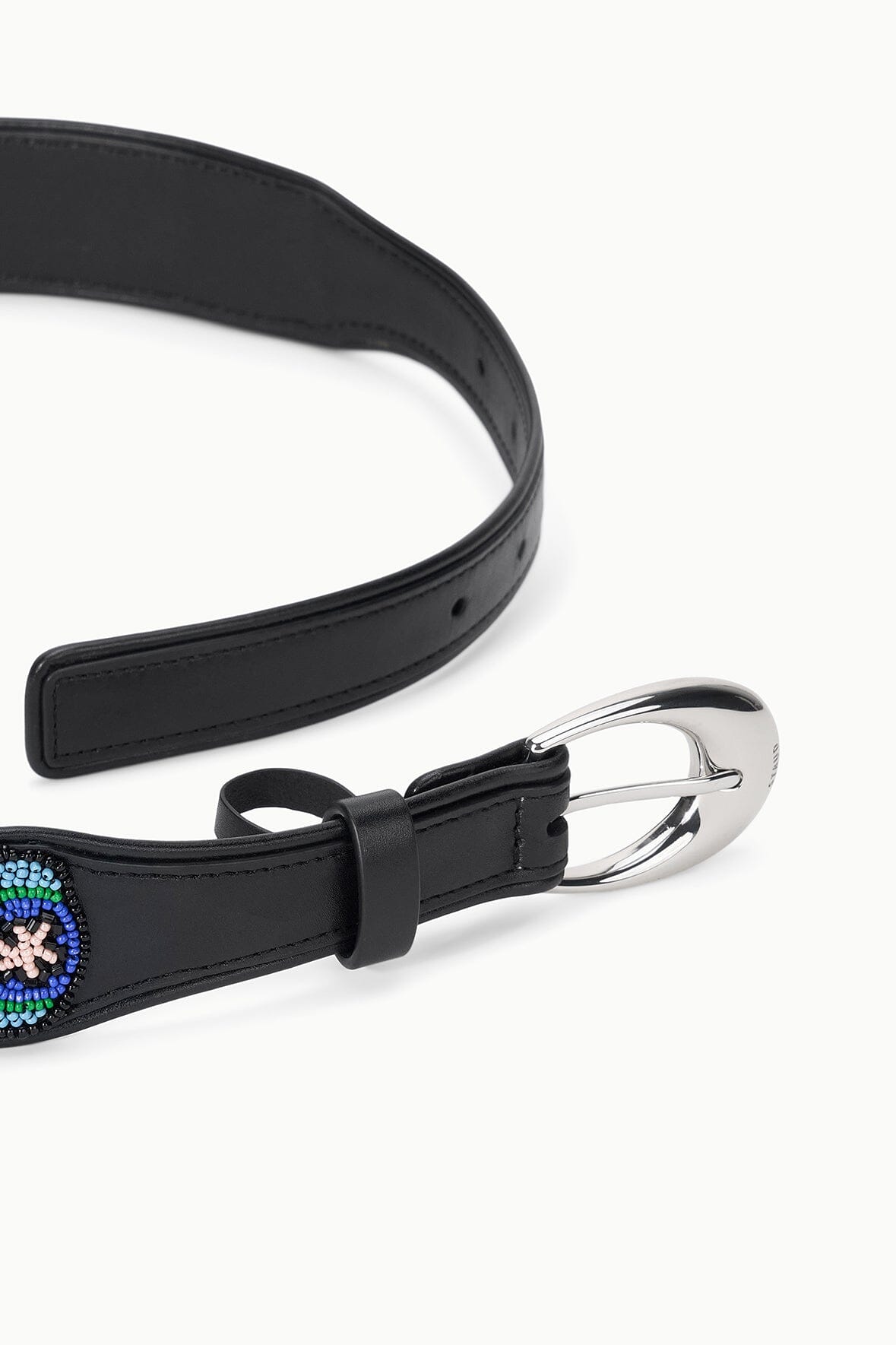 Moon Buckle Belt Beaded Millefiore | STAUD Premium