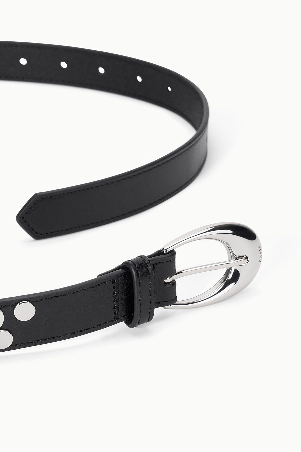Moon Buckle Belt - Rivets | STAUD Hot Sale