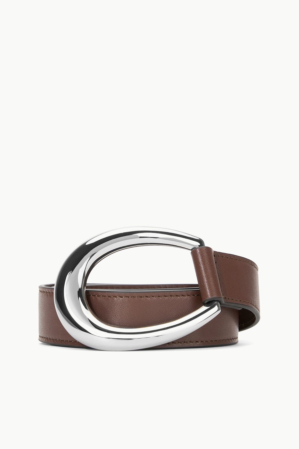 30mm Wrap Belt Mahogany Silver | STAUD Latest