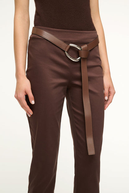 30mm Wrap Belt Mahogany Silver | STAUD Latest