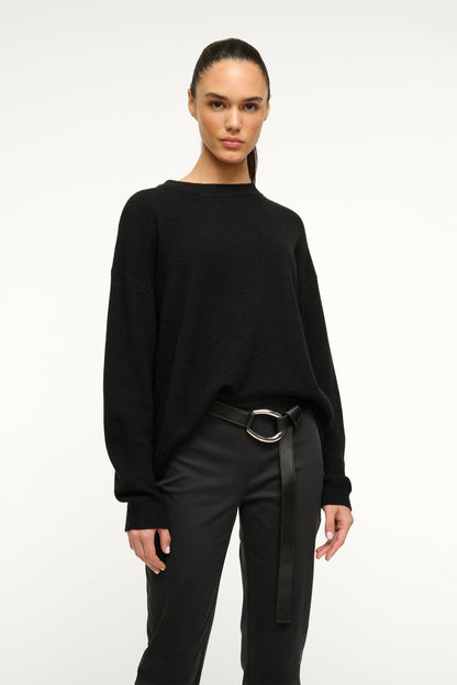 30mm Wrap Belt Black Silver | STAUD Top Pick