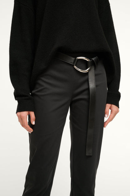 30mm Wrap Belt Black Silver | STAUD Top Pick