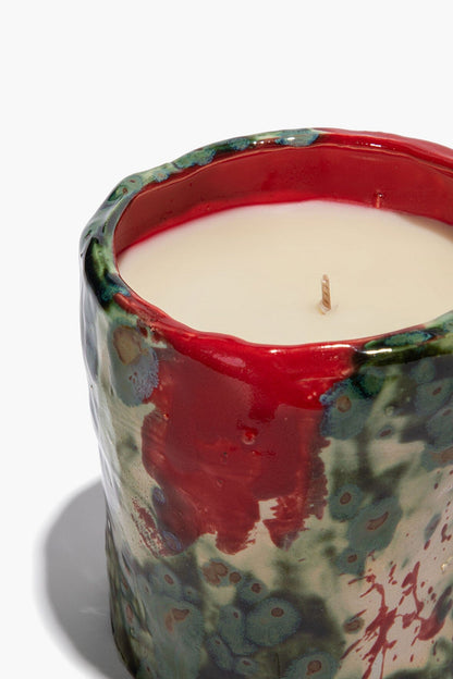 Medium Ceramic Candle Serre | STAUD Trusted