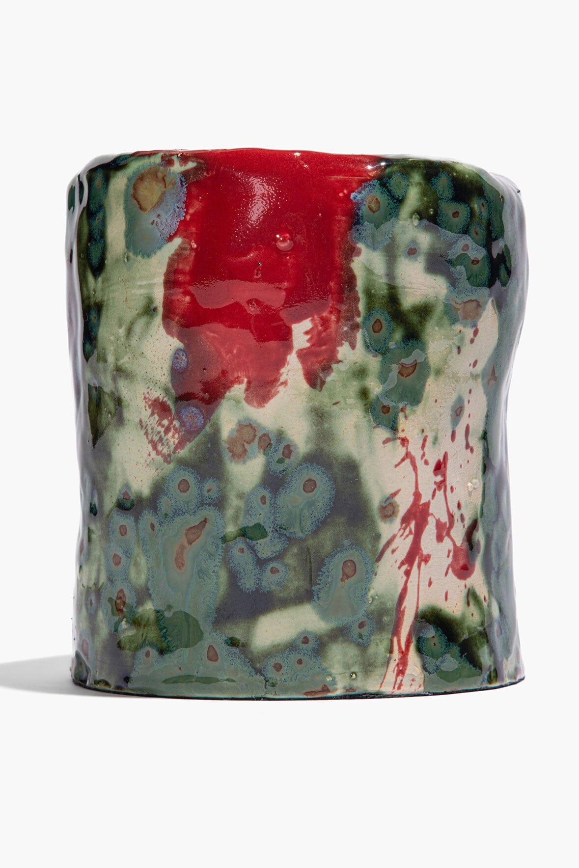 Medium Ceramic Candle Serre | STAUD Trusted