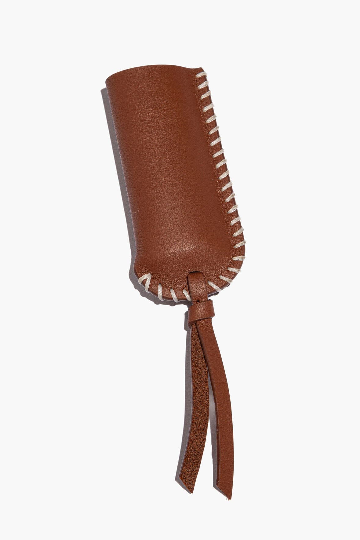 Pyre Leather Lighter Cover Tan | STAUD Featured