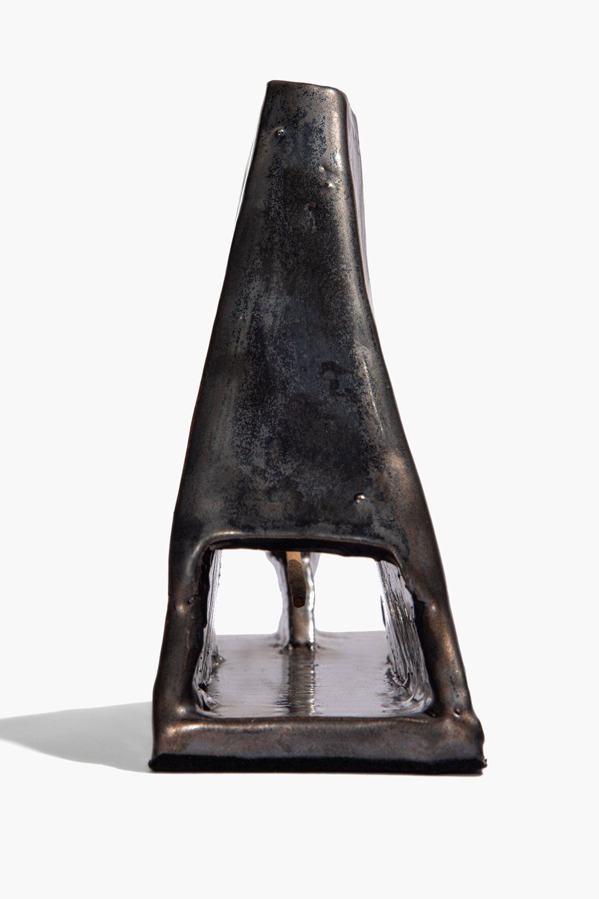 Pyramid Incense Holder Molasses Glaze | STAUD New