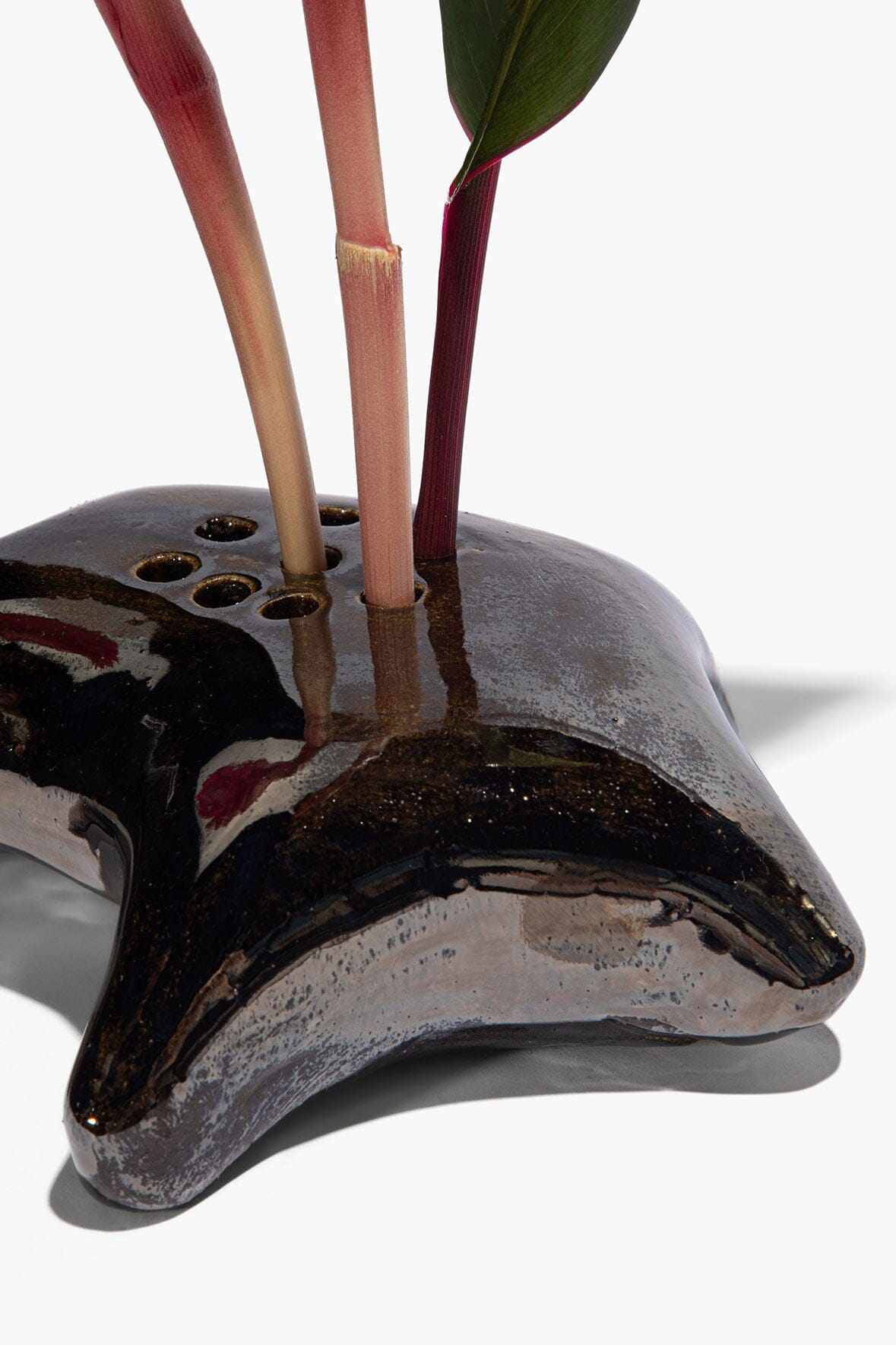Ceramic Ikebana Metallic Glaze | STAUD New