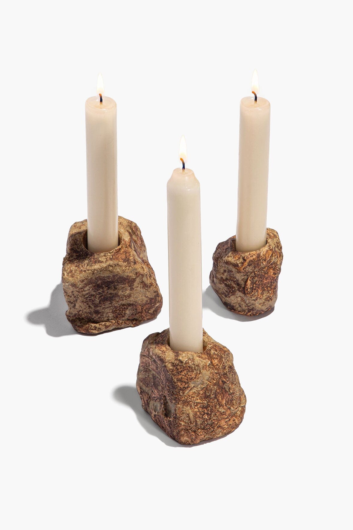 Candlestick Set Organic Rock | STAUD Smart Buy