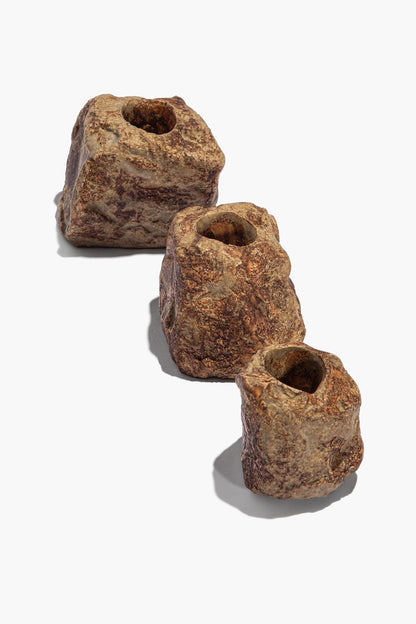 Candlestick Set Organic Rock | STAUD Smart Buy