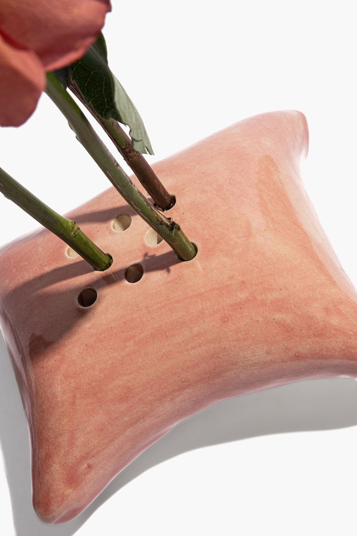 Ceramic Ikebana Pink Glaze 1 | STAUD Sale