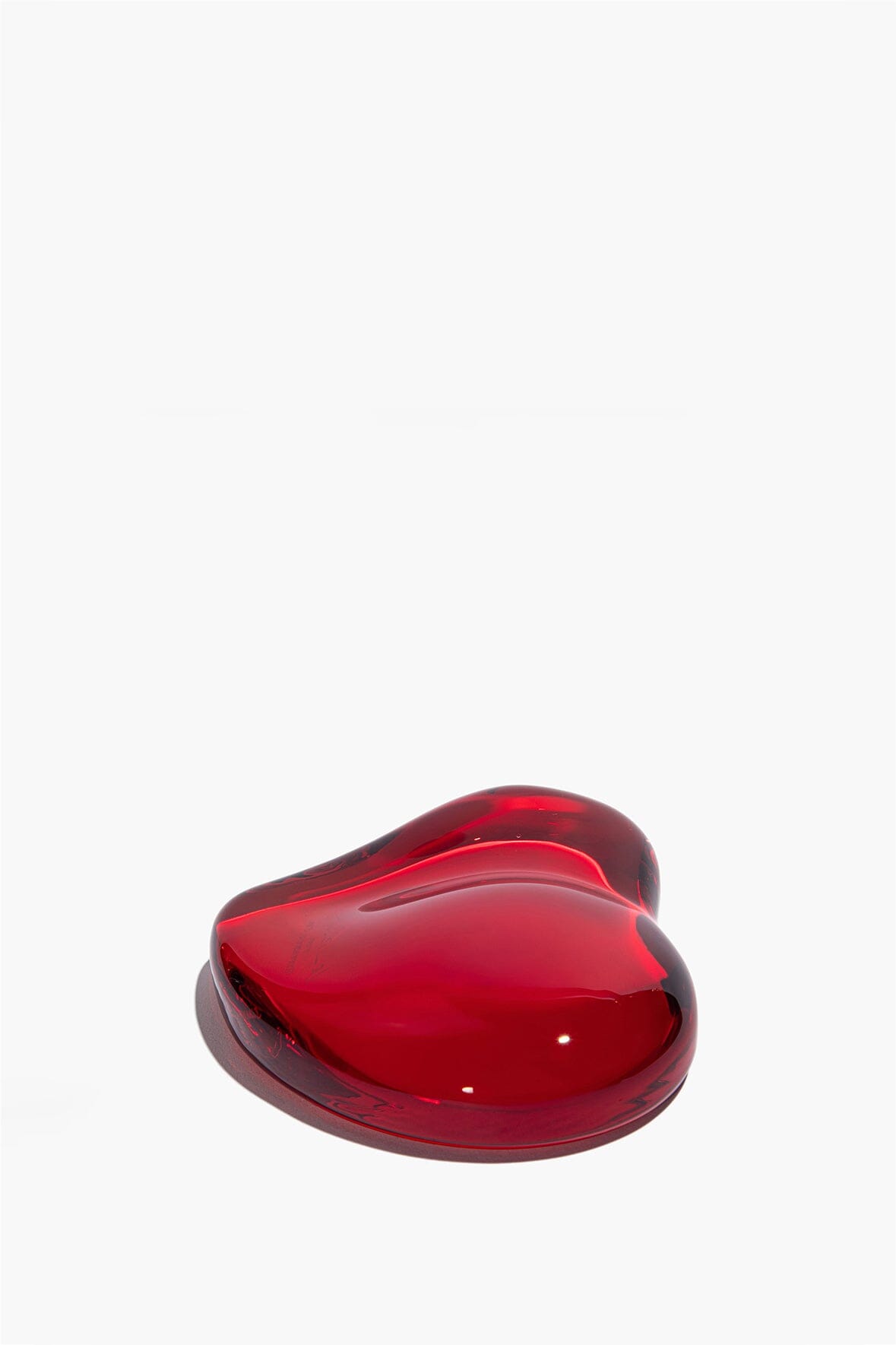 Vintage Glass Paperweight Heart | STAUD Deals