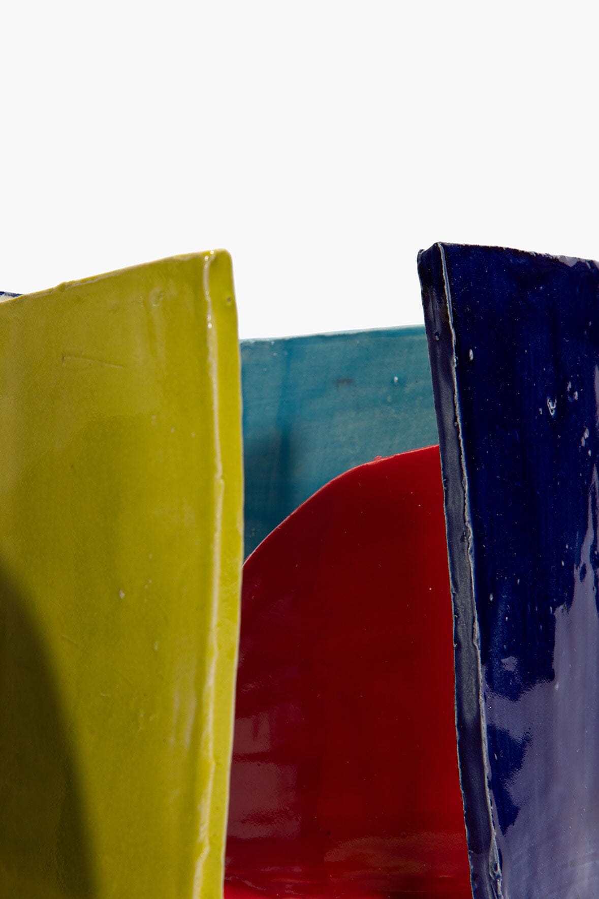Ceramic Bookends Rainbow Glaze | STAUD Classic