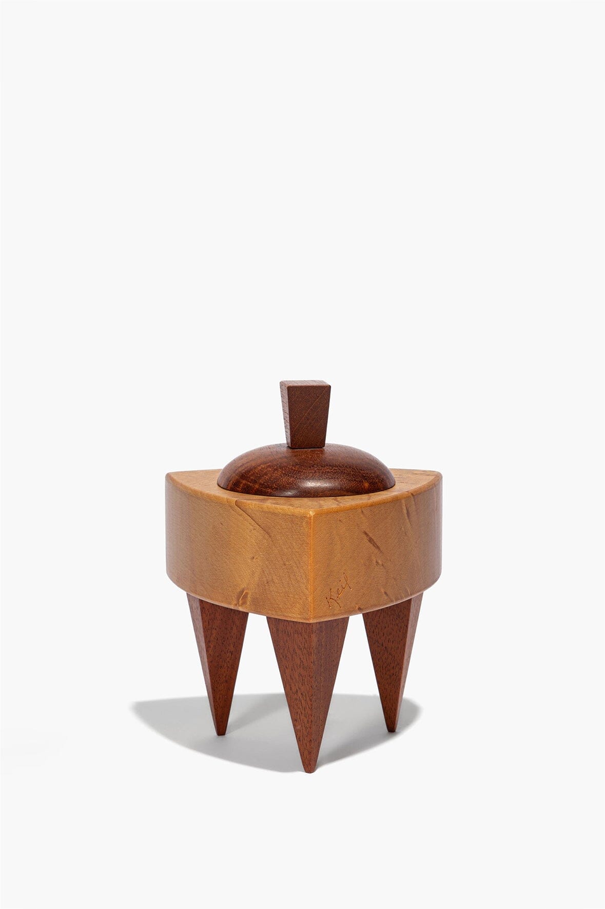Vintage Trinket Box Wood | STAUD Classic