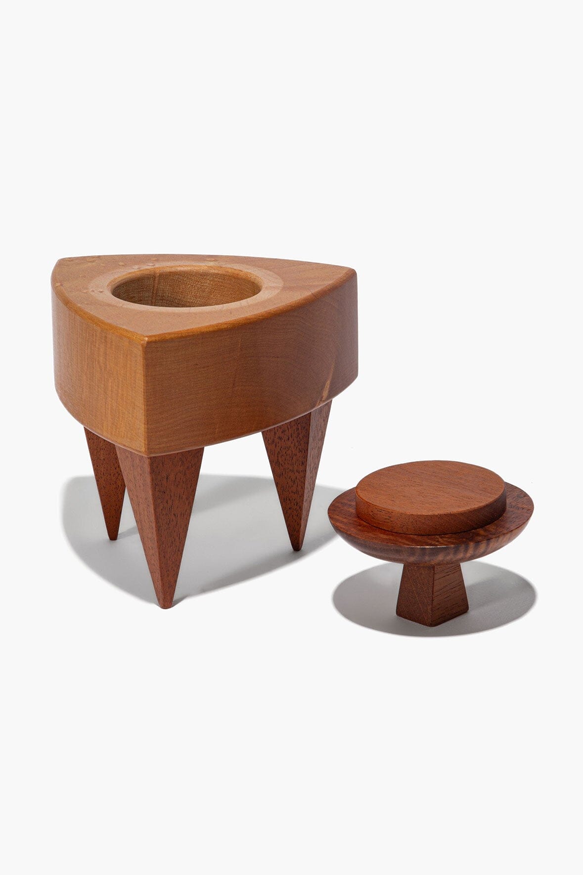 Vintage Trinket Box Wood | STAUD Classic