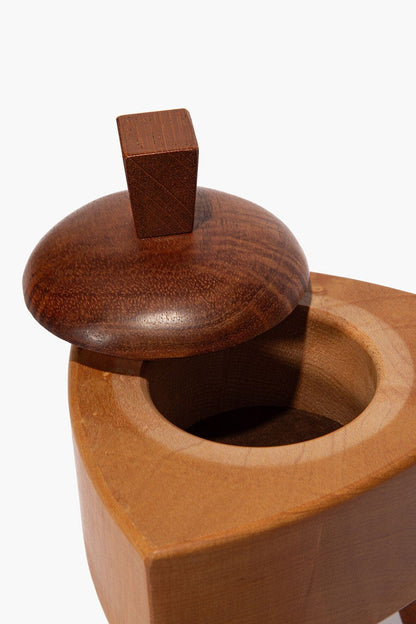 Vintage Trinket Box Wood | STAUD Classic
